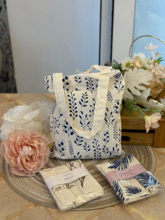 MINI TOTE BAG WITH PERSONALIZED SLEEVE