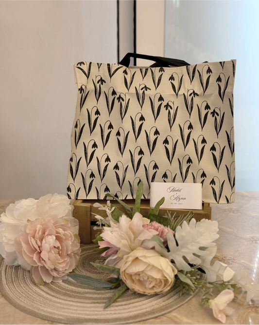 BEEKA TOTE BAG POLYESTER (M) WITH PERSONALIZED SLEEVE