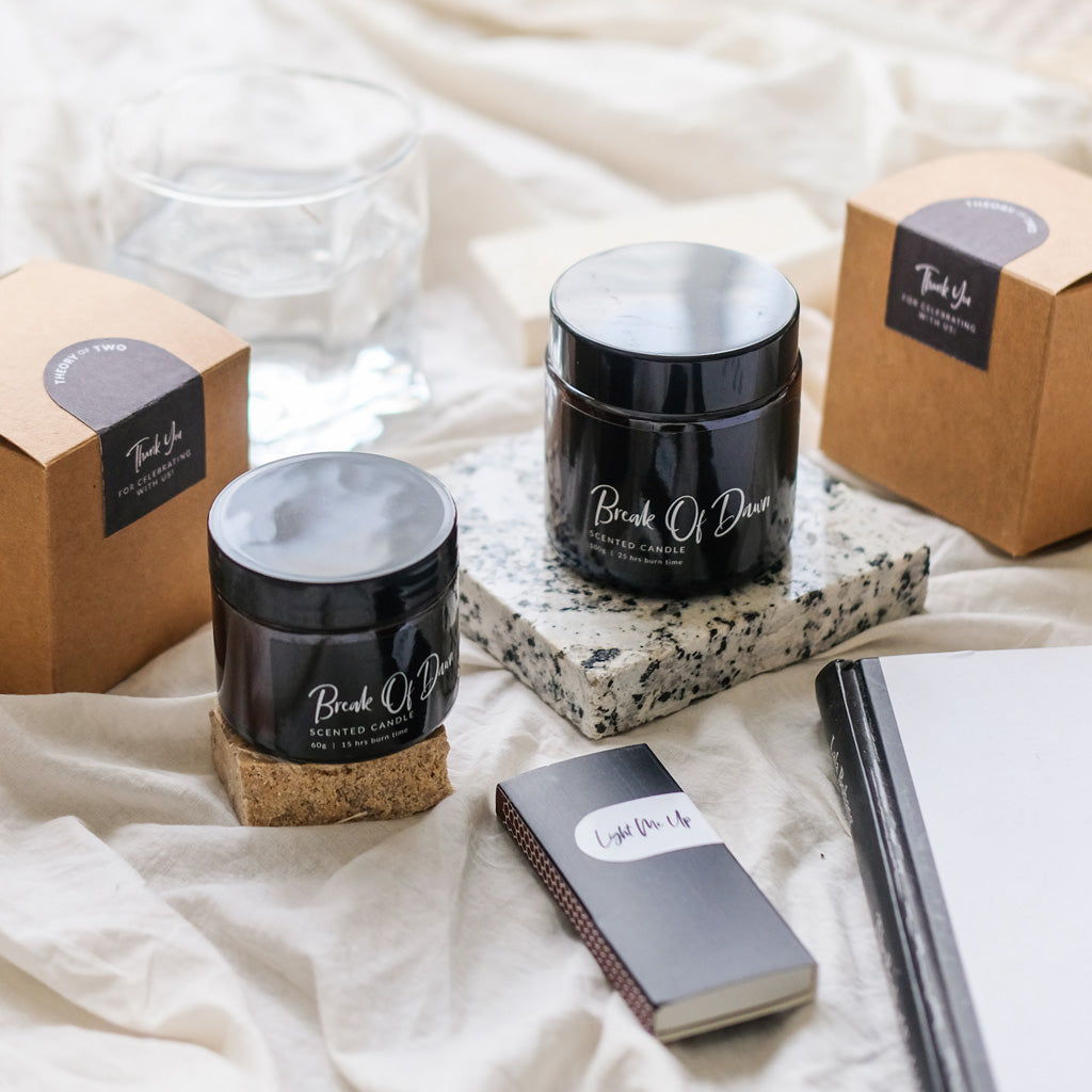 SOY CANDLE WOOD WICK - 60G