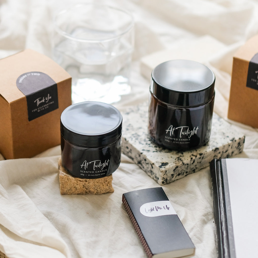 SOY CANDLE WOOD WICK - 60G