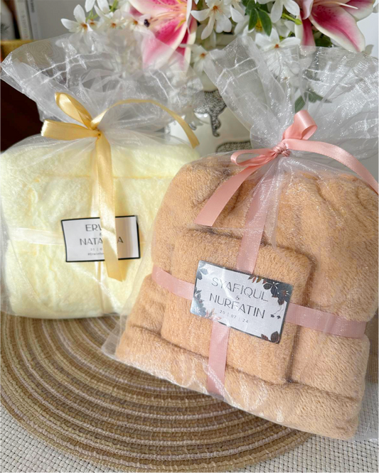 SOFT MICROFIBER TOWEL (SET OF TWO)