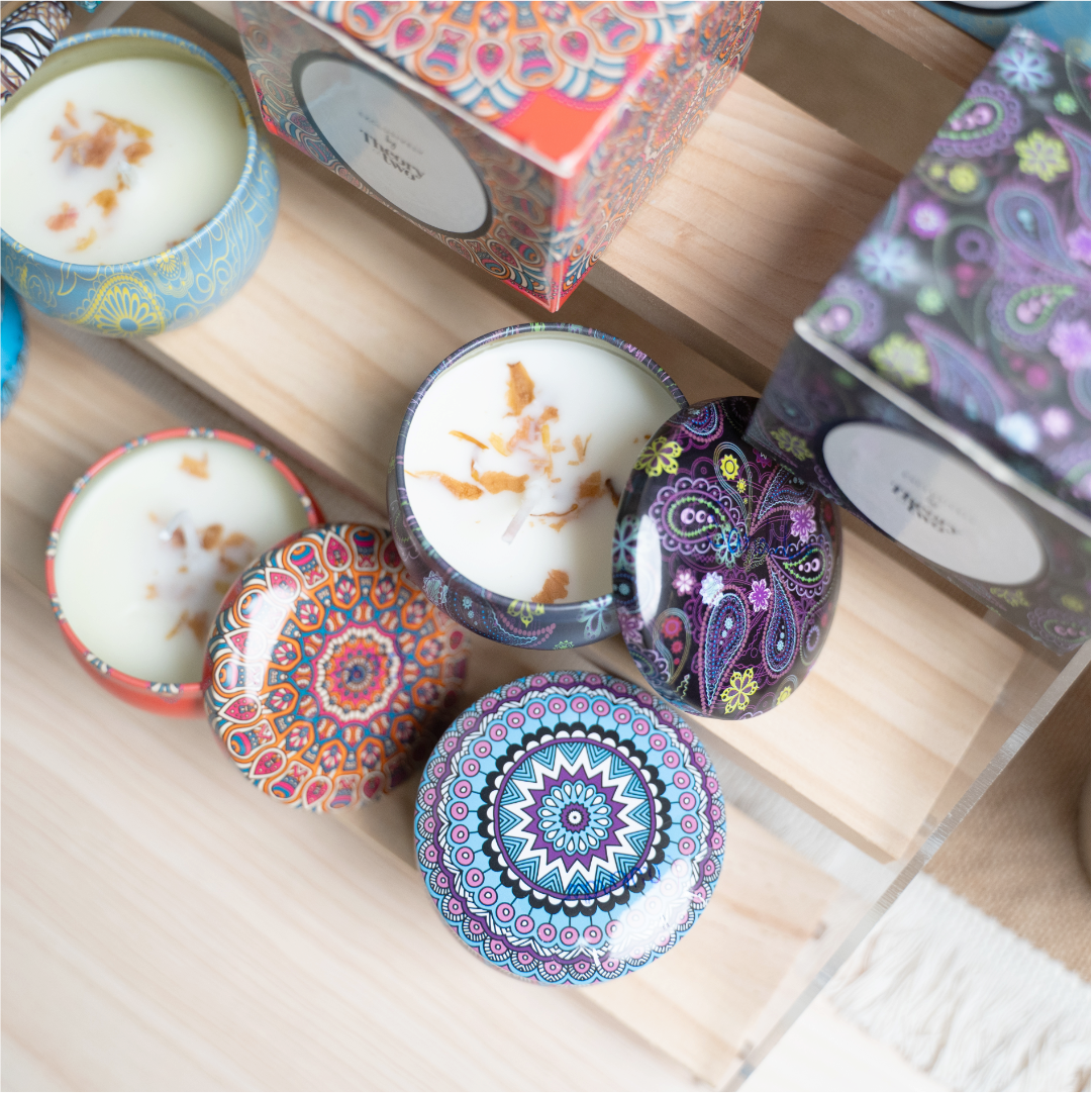 BOHEMIAN SCENTED CANDLES  - 60G