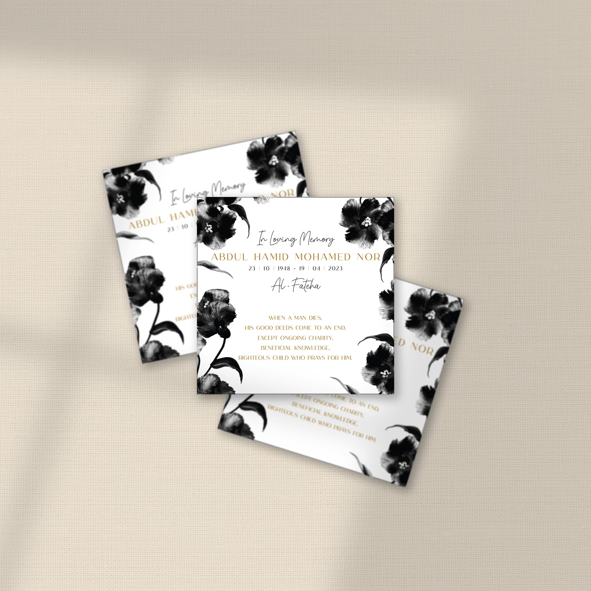 CELEBRATION OF LIFE FAVOR STICKER/ TAG