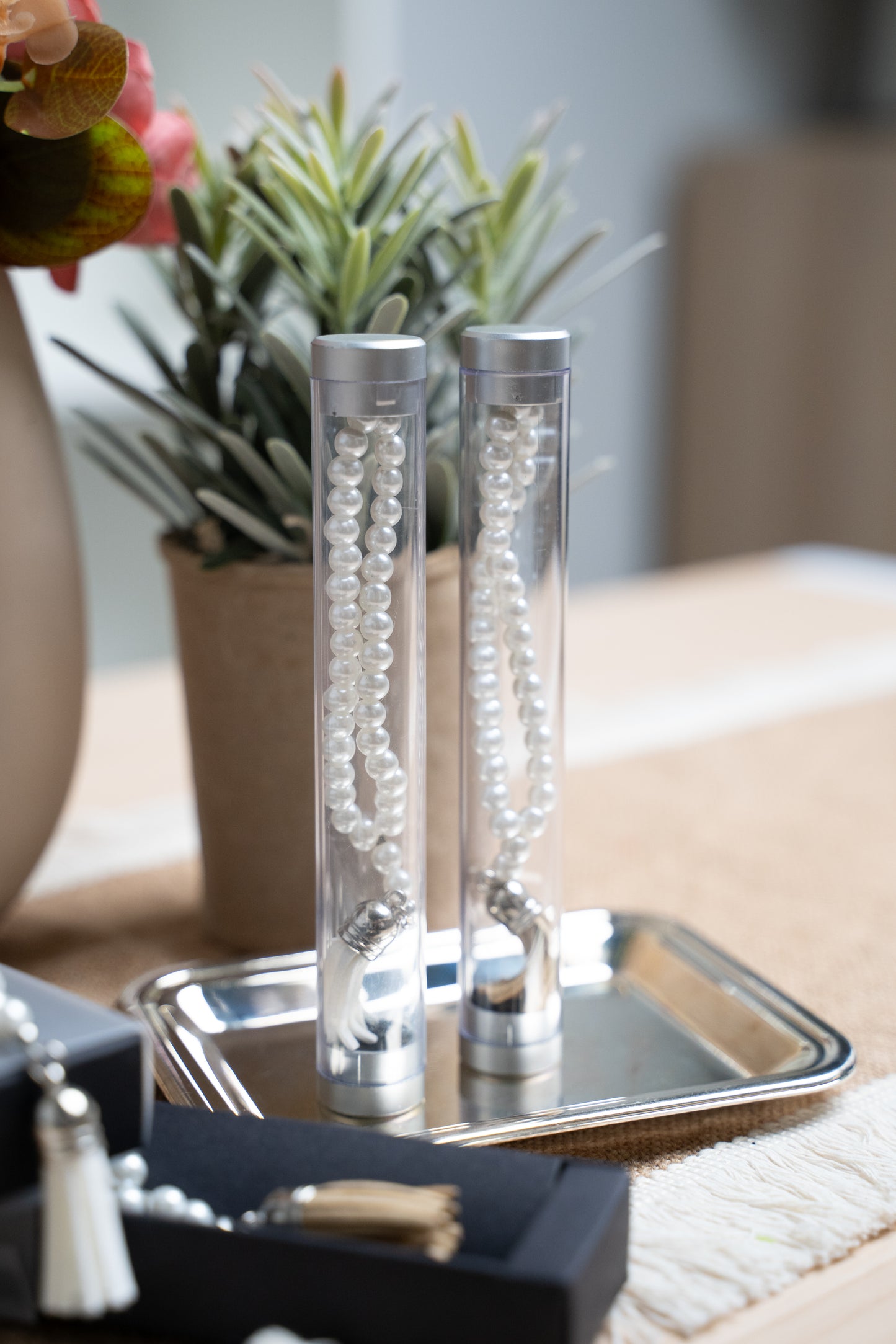 TASBIH IN GLASS TUBE