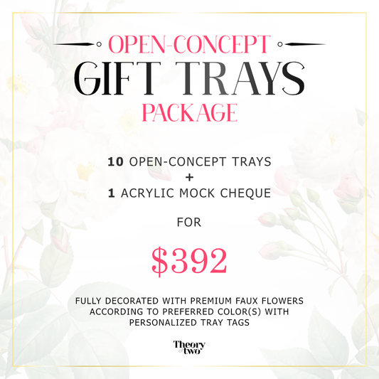 OPEN-CONCEPT WEDDING GIFT TRAY PACKAGE