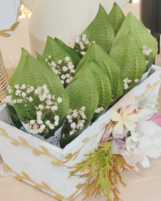 TRADITIONAL BUNGA RAMPAI TEPAK SIREH (MINIMUM ORDER OF 30 PCS)