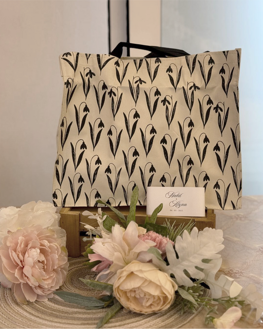 BEEKA TOTE BAG POLYESTER (M) WITH PERSONALIZED SLEEVE